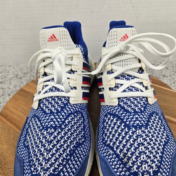 Adidas Mens 10 Ultra Boost 1.0 Kansas Jayhawks Blue White Gym Running Shoe main image 10